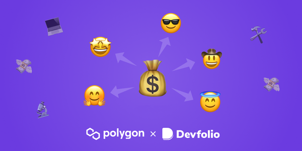 Announcing Monetary Sponsorship for all Community Hackathons on Devfolio by Polygon!